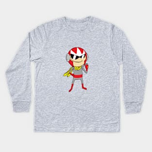 Protoman Kids Long Sleeve T-Shirt